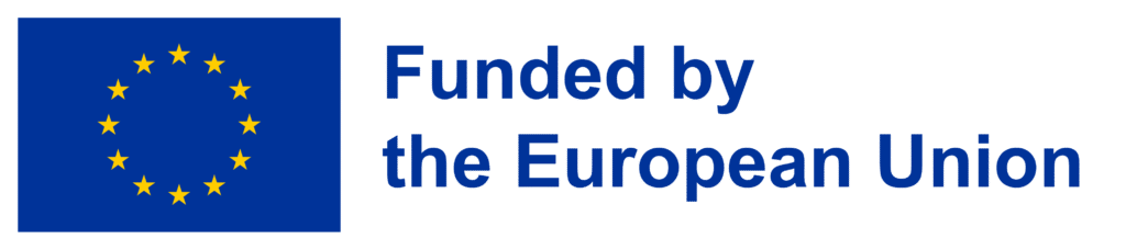 Logo "Funded by the European Union" to acknowledge EU funding.